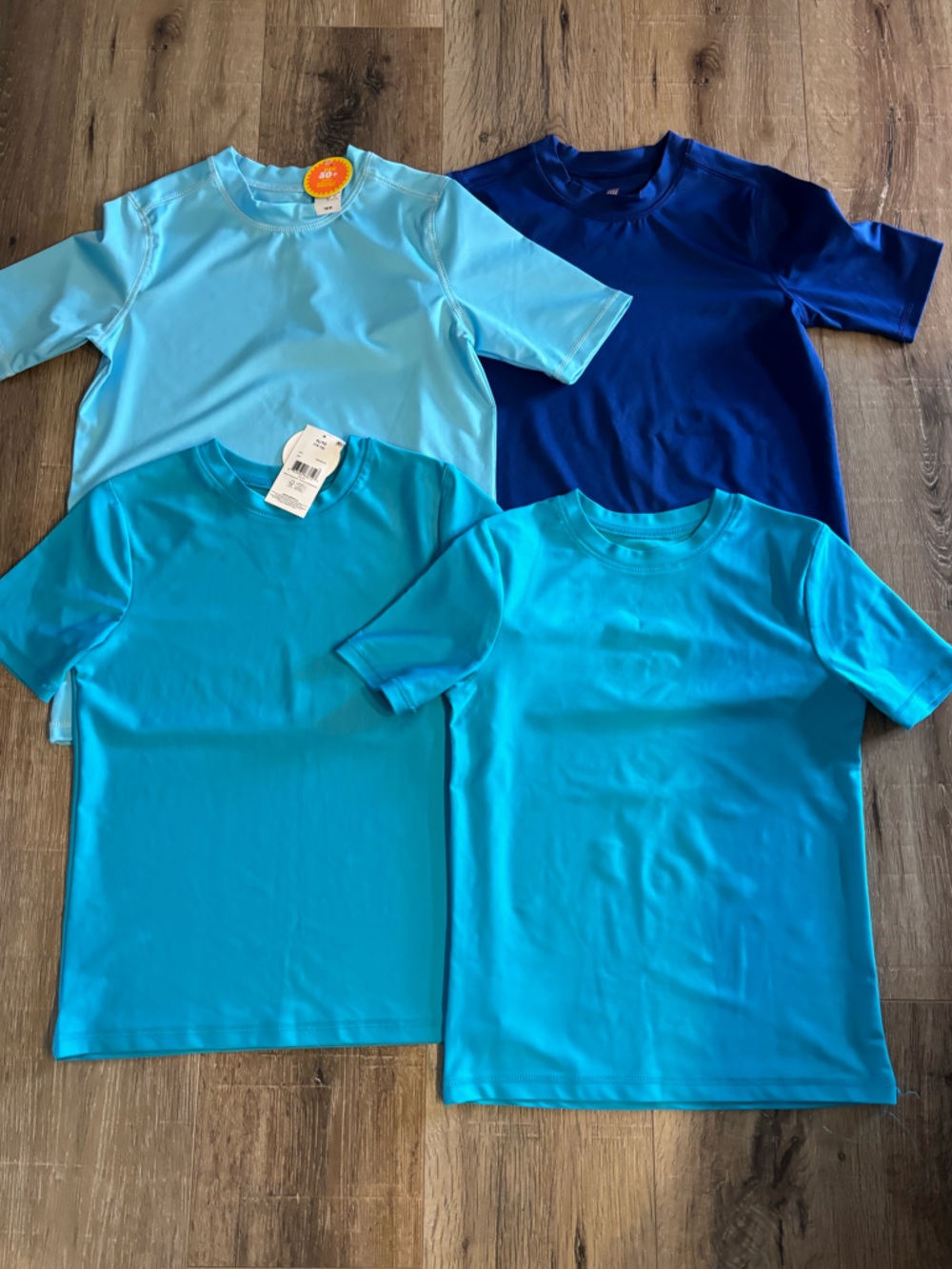 Boys Rash Guard Shirt Bundle - XL (14-16)